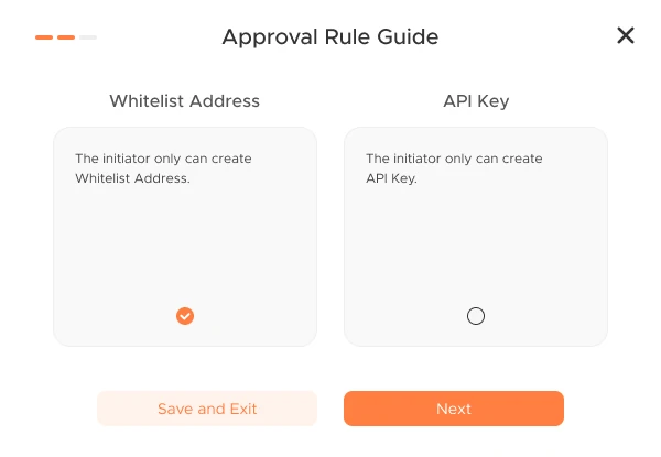 Authorization Matrix quick guide step 2